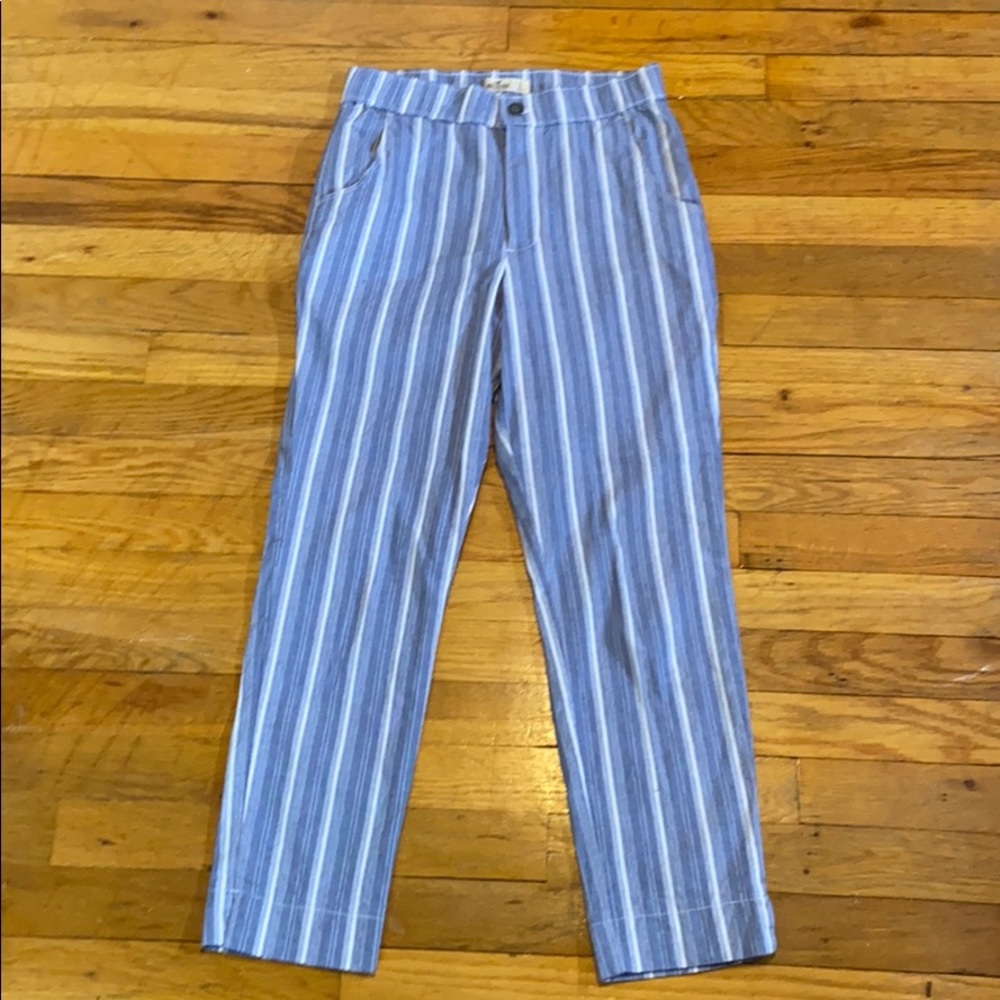 Hollister high waisted pinstripe paints